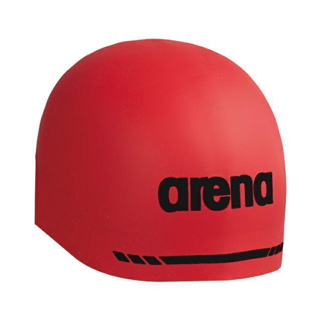 arena アリーナ アクアフォース3Dキャップ レーシングシリコーンキャップ ソフトタイプ、FINA承認 レッド Mサイズ ARN-3410 RED | スポーツ スポーツ用品 水泳 スイミング スイマー 水着 スイムウェ
