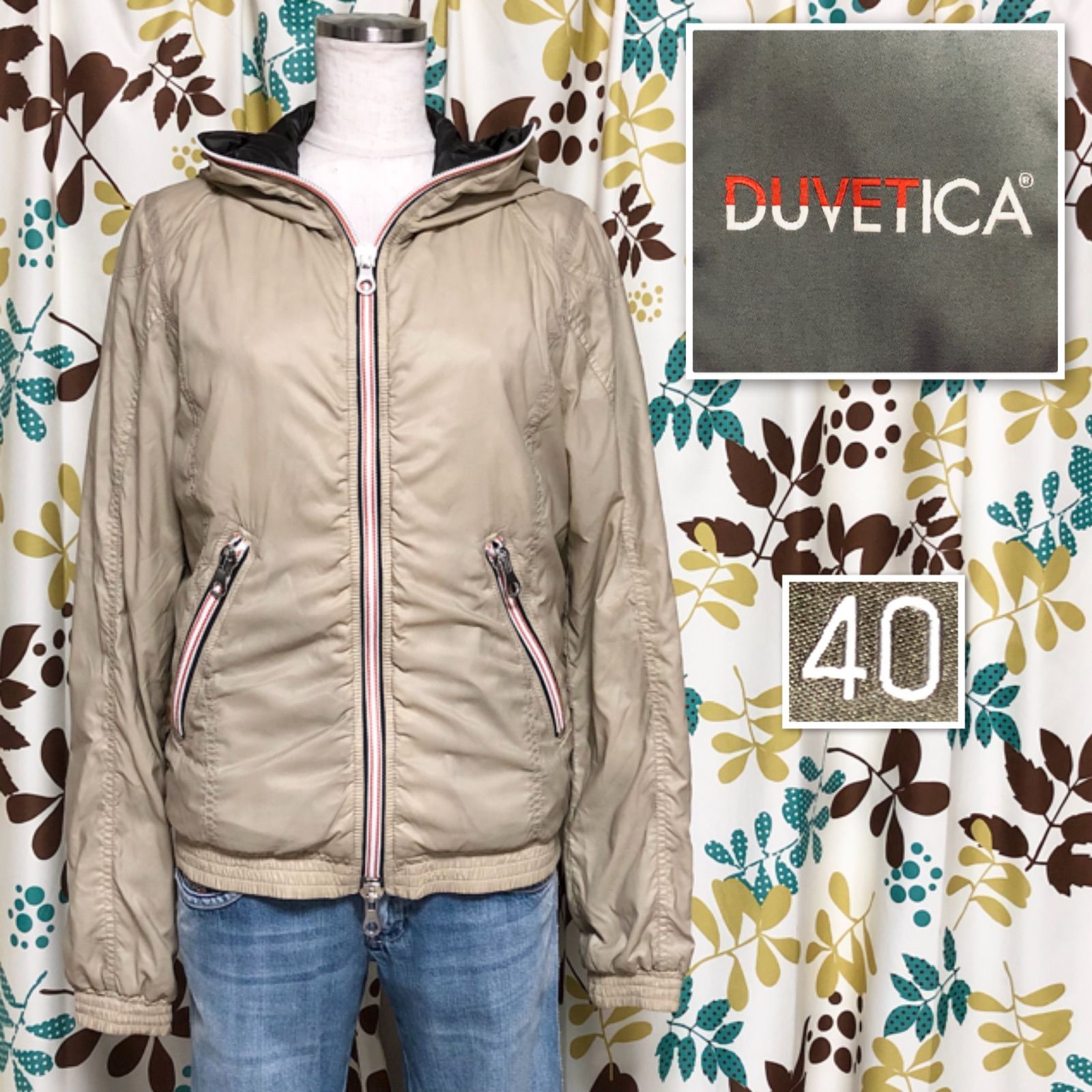□良品□DUVETICA デュベティカ 2013年コレクション ナイロンジップ 