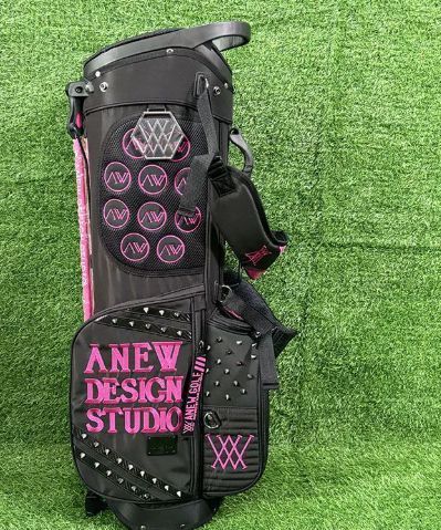 【新品未使用】ANEW GOLF（アニューゴルフ）スタンドキャディバッグ　ピンク 新品未使用】ANEW GOLF（アニューゴルフ）スタンドキャディ