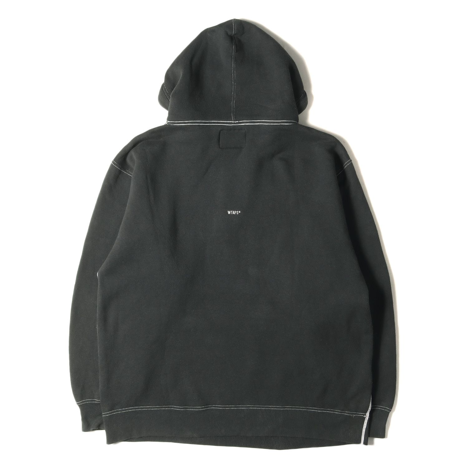 WTAPS ダブルタップス パーカー サイズ:XL 21AW ミニロゴ スウェット ...