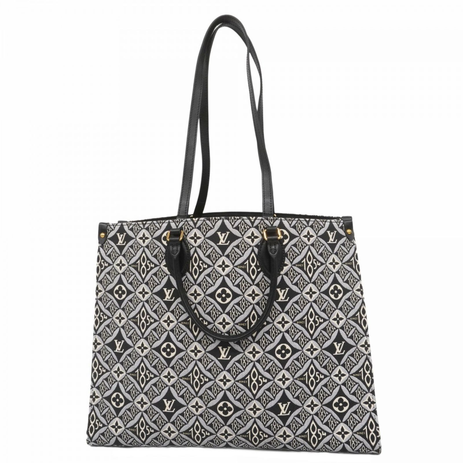 ルイ ヴィトン Louis Vuitton ルイ ヴィトン トートバッグ モノグラム ジャガード オンザゴーGM M57207 ブラックレディース