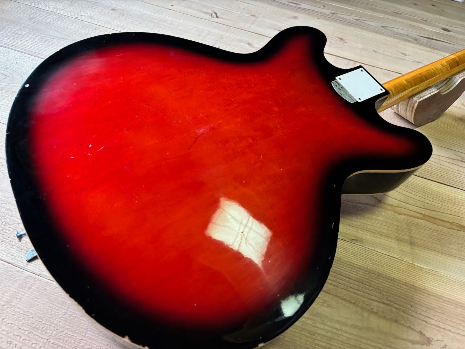 TEISCO Vegas66 テスコ フルアコアーチトップギター 60年代 MIJ