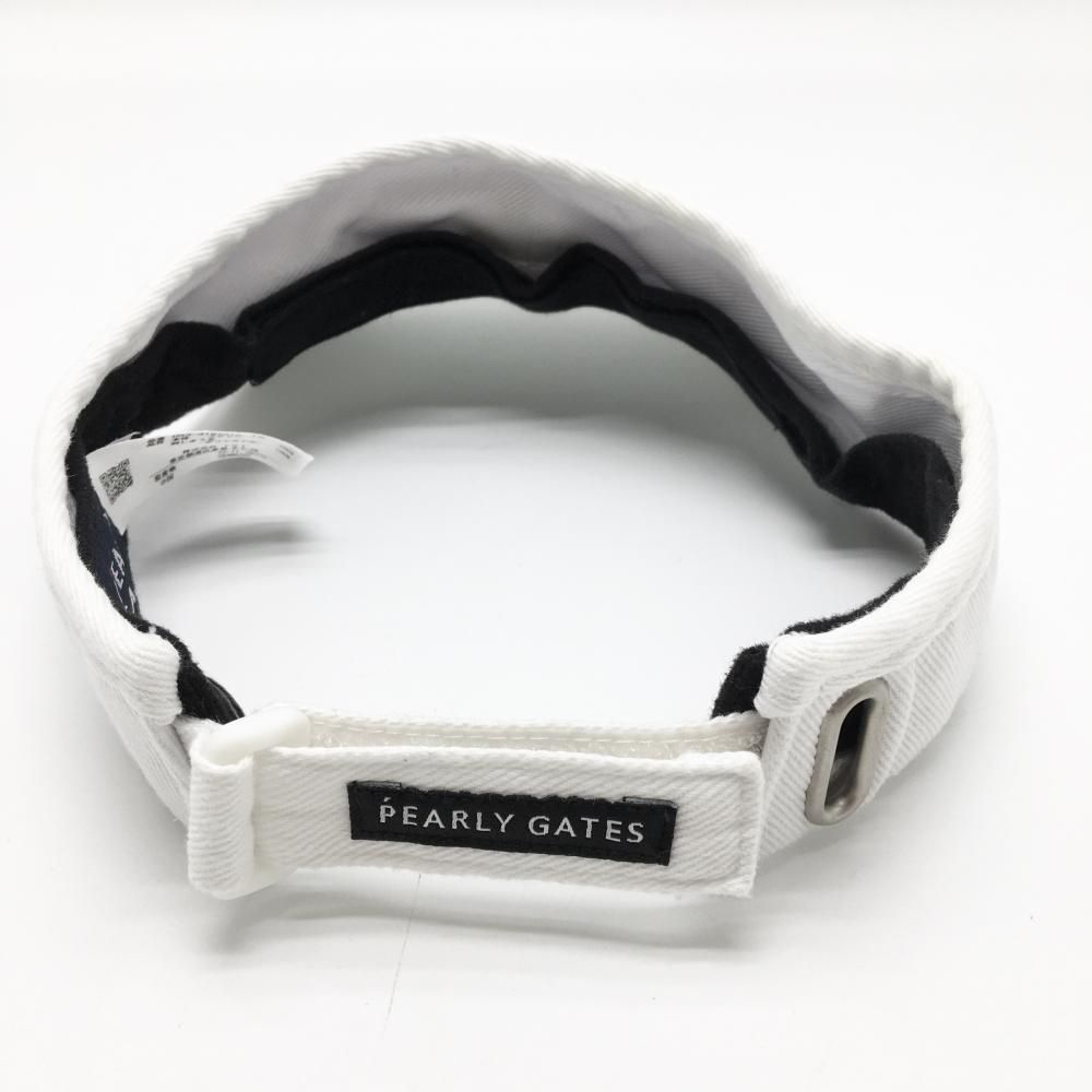 【新品】パーリーゲイツ ×ディズニー ロゴ刺繍バイザー ミッキー 新品】パーリーゲイツ ×ディズニー ロゴ刺繍バイザー ミッキー