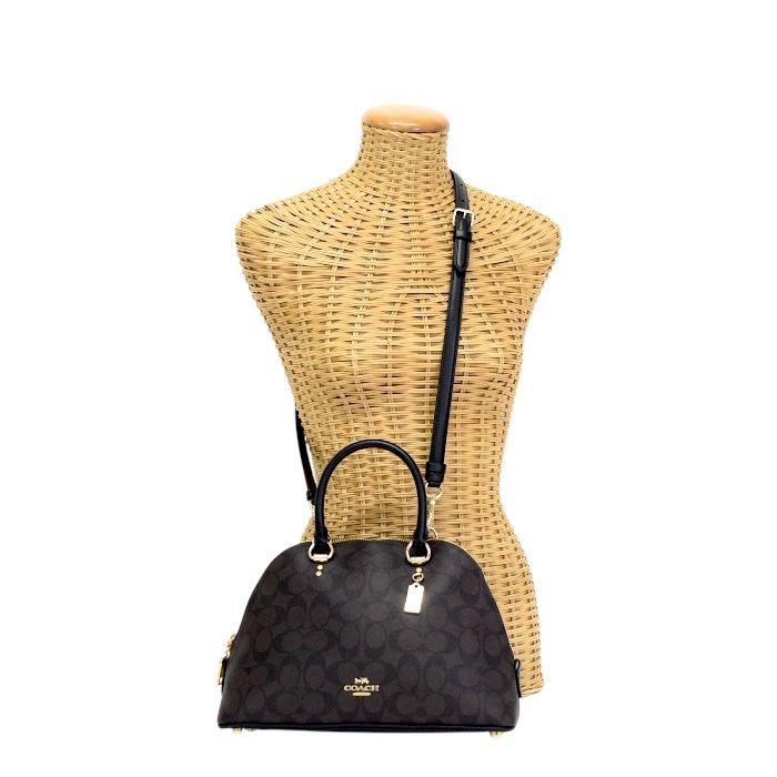 コーチ COACH ケイシー サッチェル PVC / レザー シグネチャー 2558 