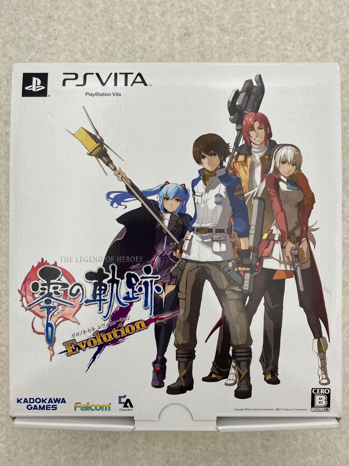 PSVita 英雄伝説 零の軌跡 Evolution キャラアニ 版