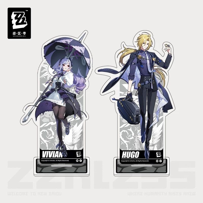 ゼンレスゾーンゼロ　韓国　公式品　コラボ　 ヒューゴ　アクリルスタンド ゼンレスゾーンゼロ・公式 ゼンレス・ゼンゼロ・ZZZ アクリルスタンド