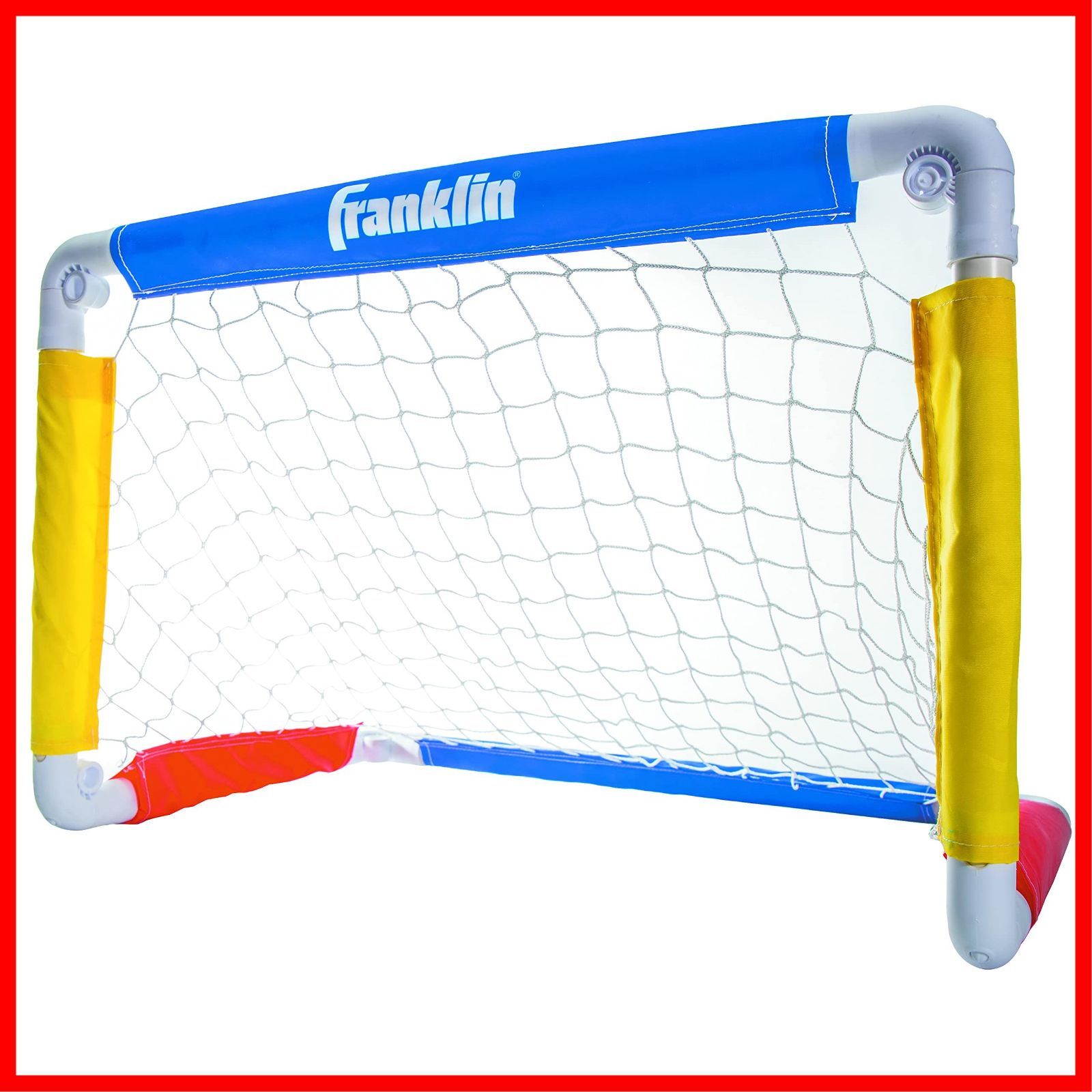 【数量限定】Franklin(フランクリン) サッカーゴールセット/すぐに遊べるボール付き