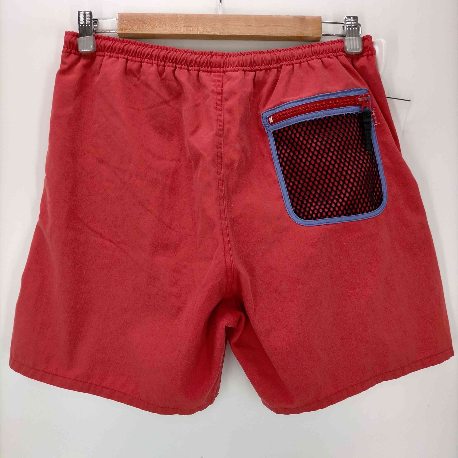 Supreme ショートパンツ 赤 グレー Supreme ショートパンツ 赤 グレー
