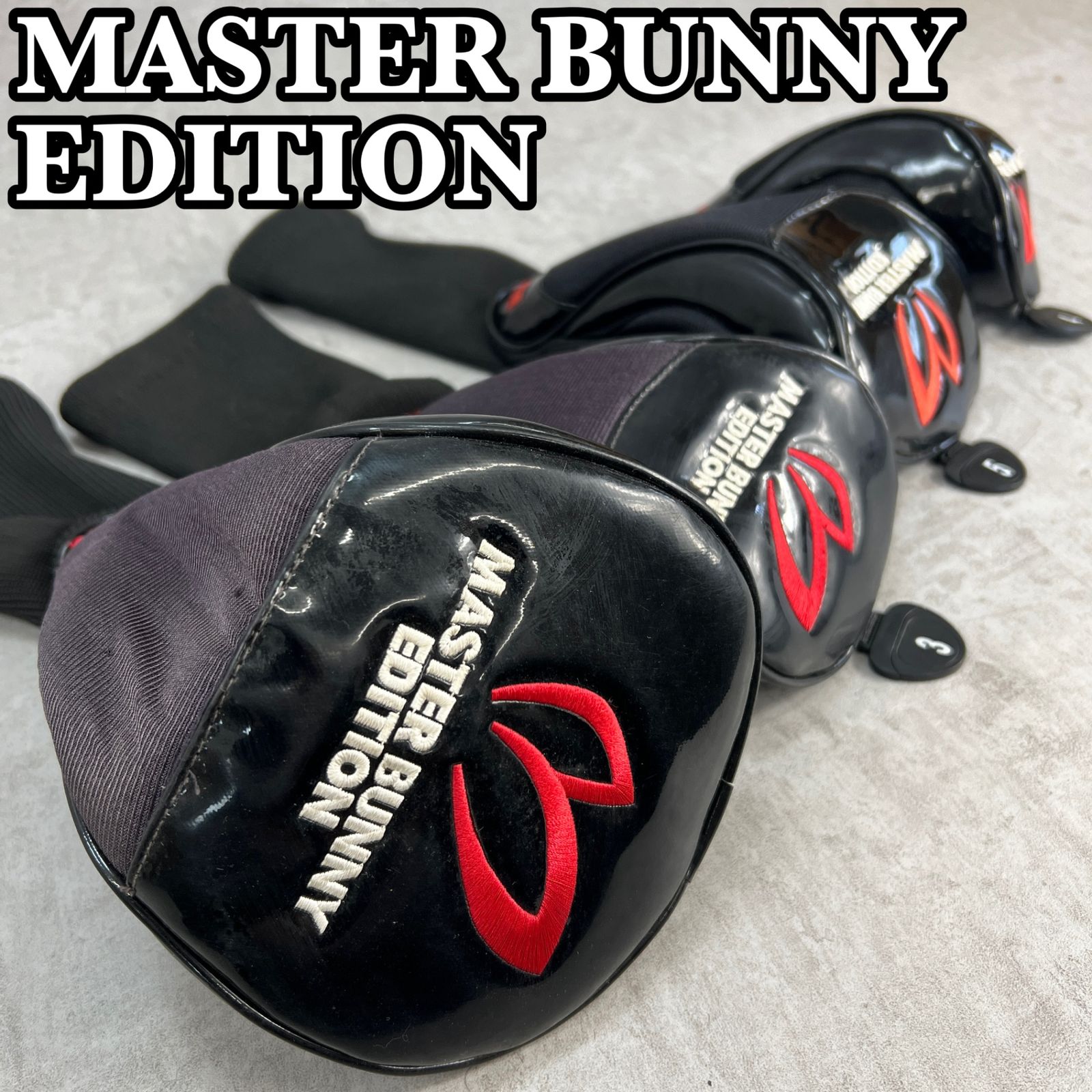 MASTER BUNNY EDITION マスターバニーエディション DR 3W 5W 4UT ドライバー FWフェアウェイウッド ユーティリティー用ヘッドカバー  メルカリ