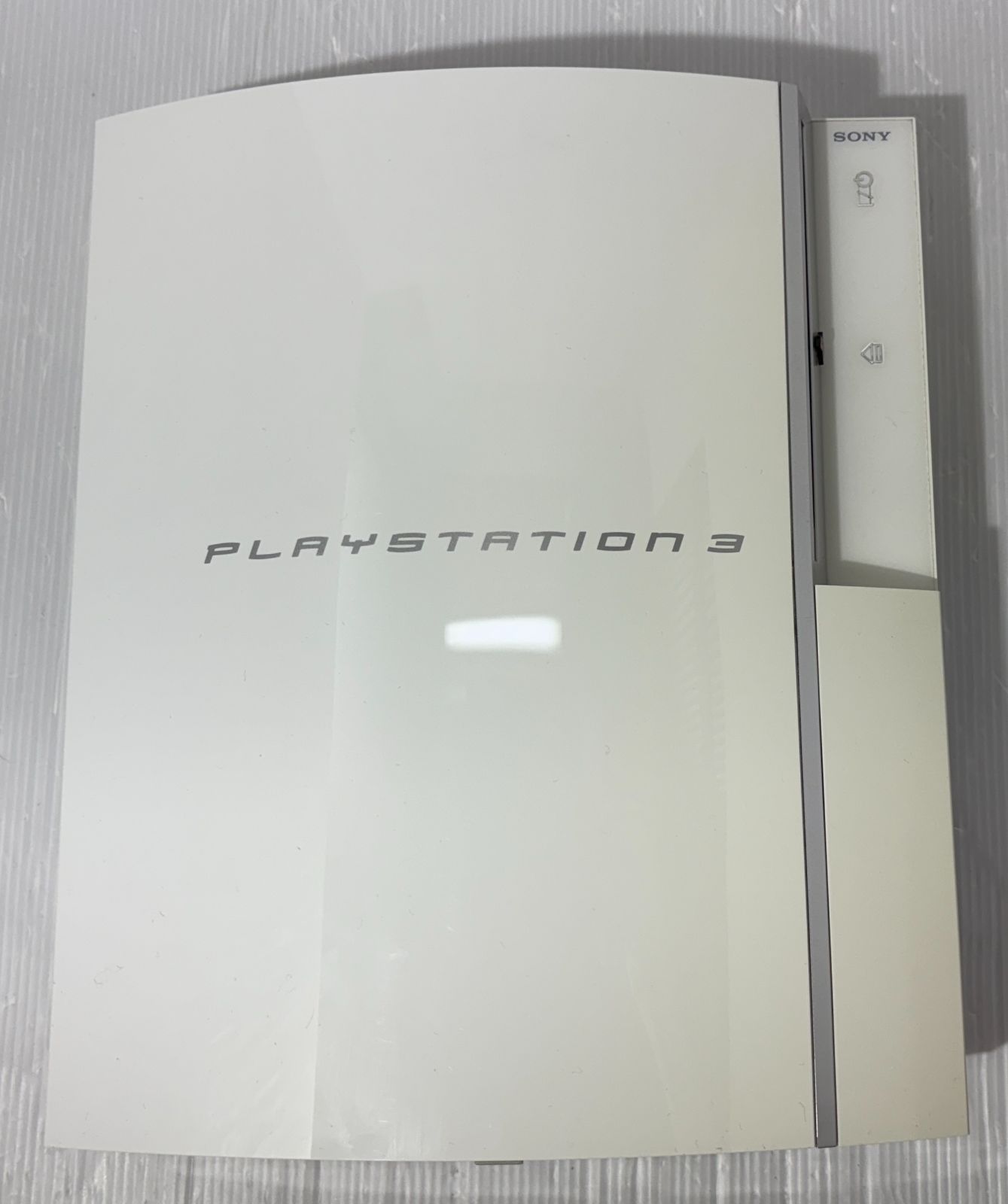 動作 済み SONY PS3 CECHL00 ホワイト コントローラー＆ケーブル付き PlayStation プレイステーション