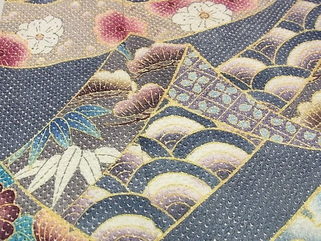 平和屋本店●極上 名門 藤娘きぬたや・総絞り 振袖 束ね熨斗花文 落款あり パールトーン加工済 逸品s9159 楽天市場】平和屋本店○極上 名門 藤娘きぬたや・総絞り 振袖 束ね熨斗