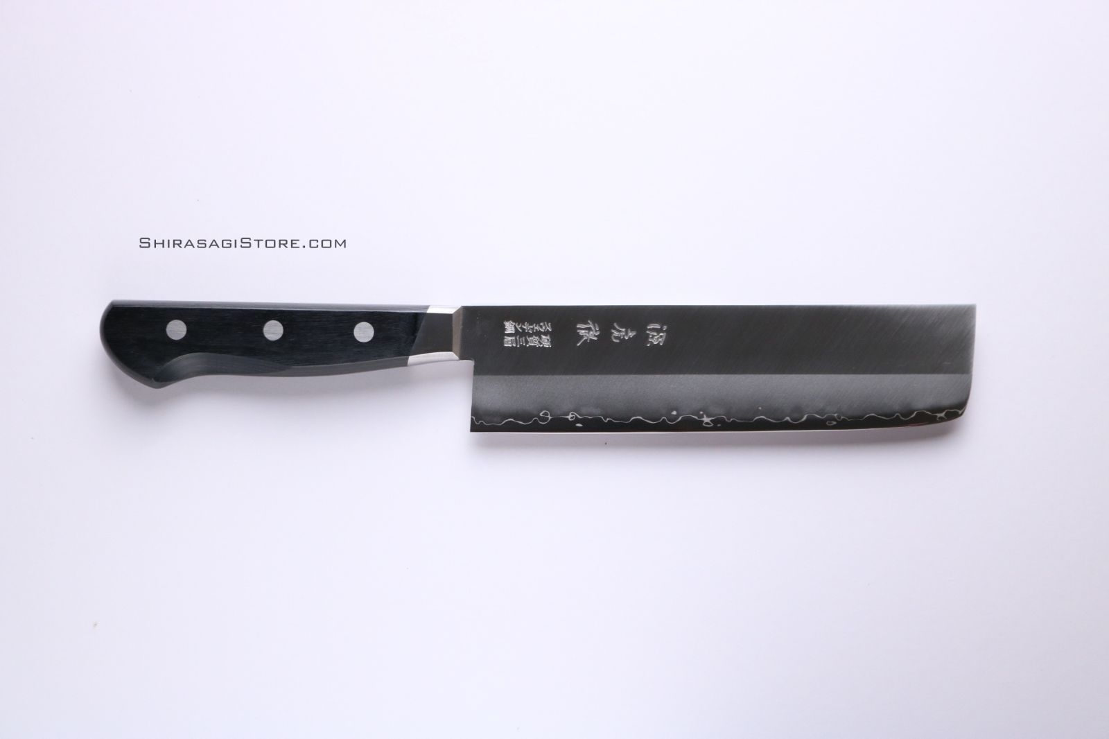 安田刃物 源虎徹 菜切り 包丁 スウェーデン鋼 165mm YS902