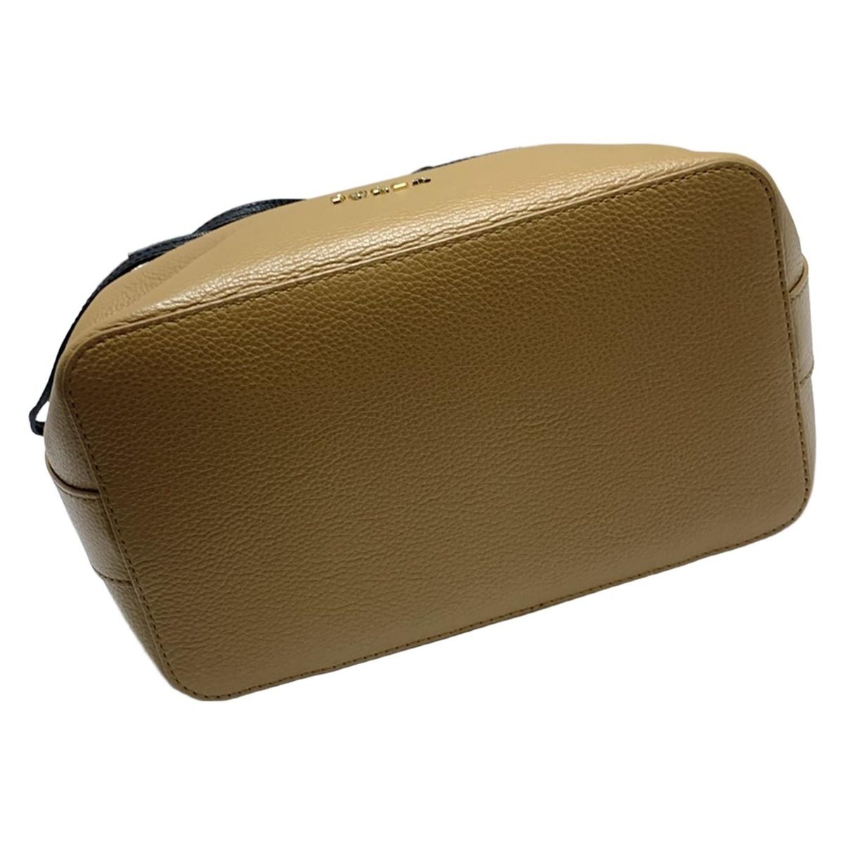 FURLA(フルラ) ハンドバッグ美品 コスタンザ ライトブラウン×黒 FURLA(フルラ) ハンドバッグ美品 コスタンザ ライトブラウン×黒