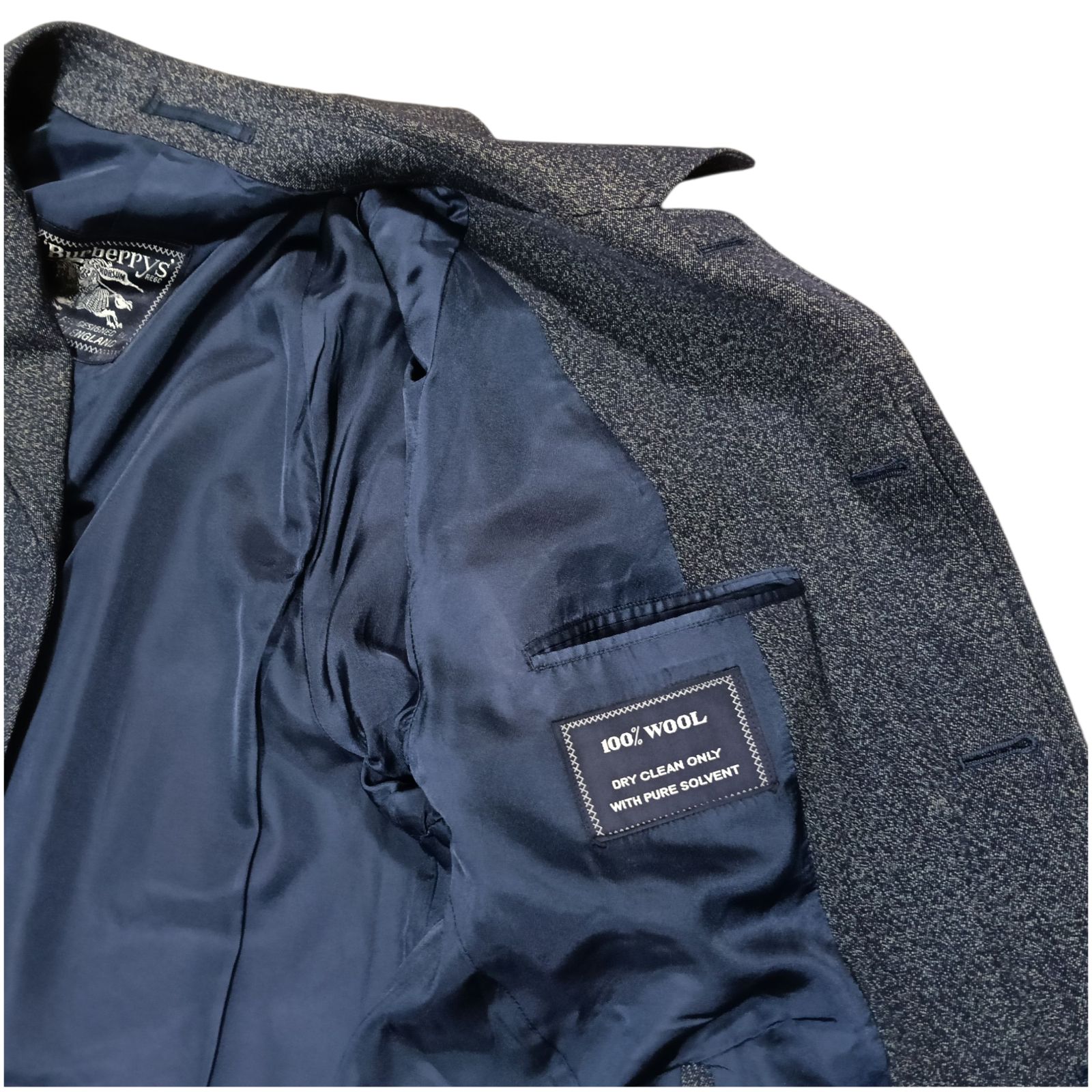 BURBERRY バーバリー Burberrys ステンカラーコート ネイビー系