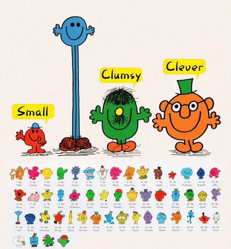 Mr. Men \u0026 Little Miss 英語絵本　CD付き