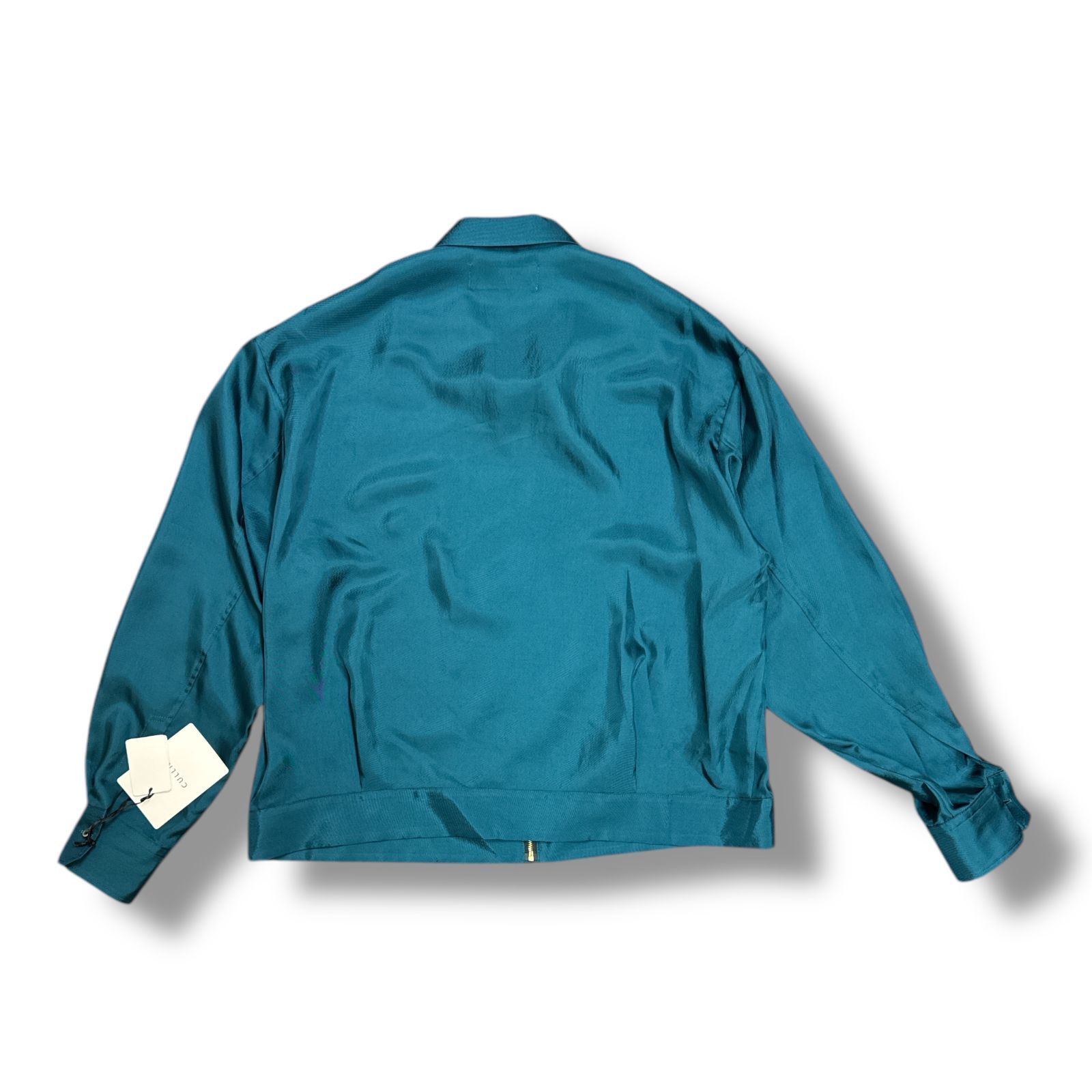 参考上代36300円 未使用品 CULLNI 24SS Silky Twill Mini Tailored Zip 