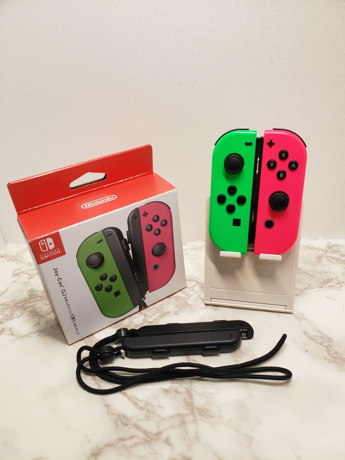 【美品】人気カラー Switch ジョイコン　完品セット