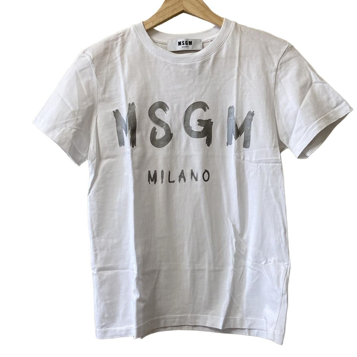 MSGM(エムエスジィエム) 半袖Tシャツ サイズS レディース美品 MSGM(エムエスジィエム) 半袖Tシャツ サイズS レディース美品