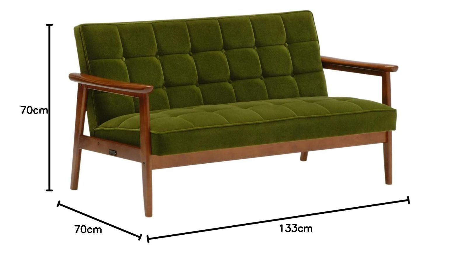 ねこさん専用】カリモク60 Kチェア 2シーター モケットグリーン