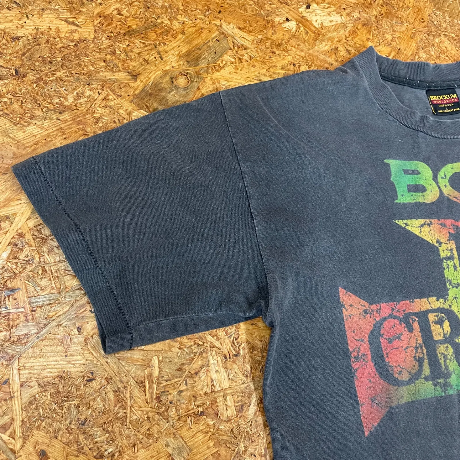 90s USA製 BON JOVI CROSS ROAD ツアーTシャツ L 1995年 コピーライト 