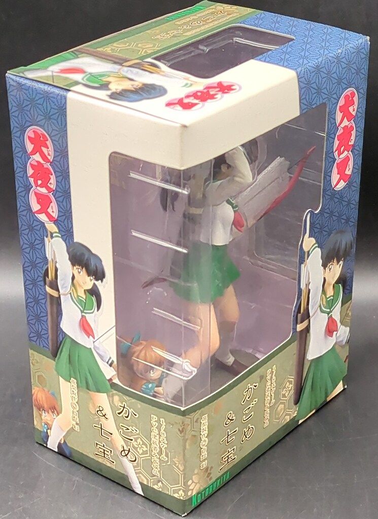 犬夜叉木製ストラップ七宝1点