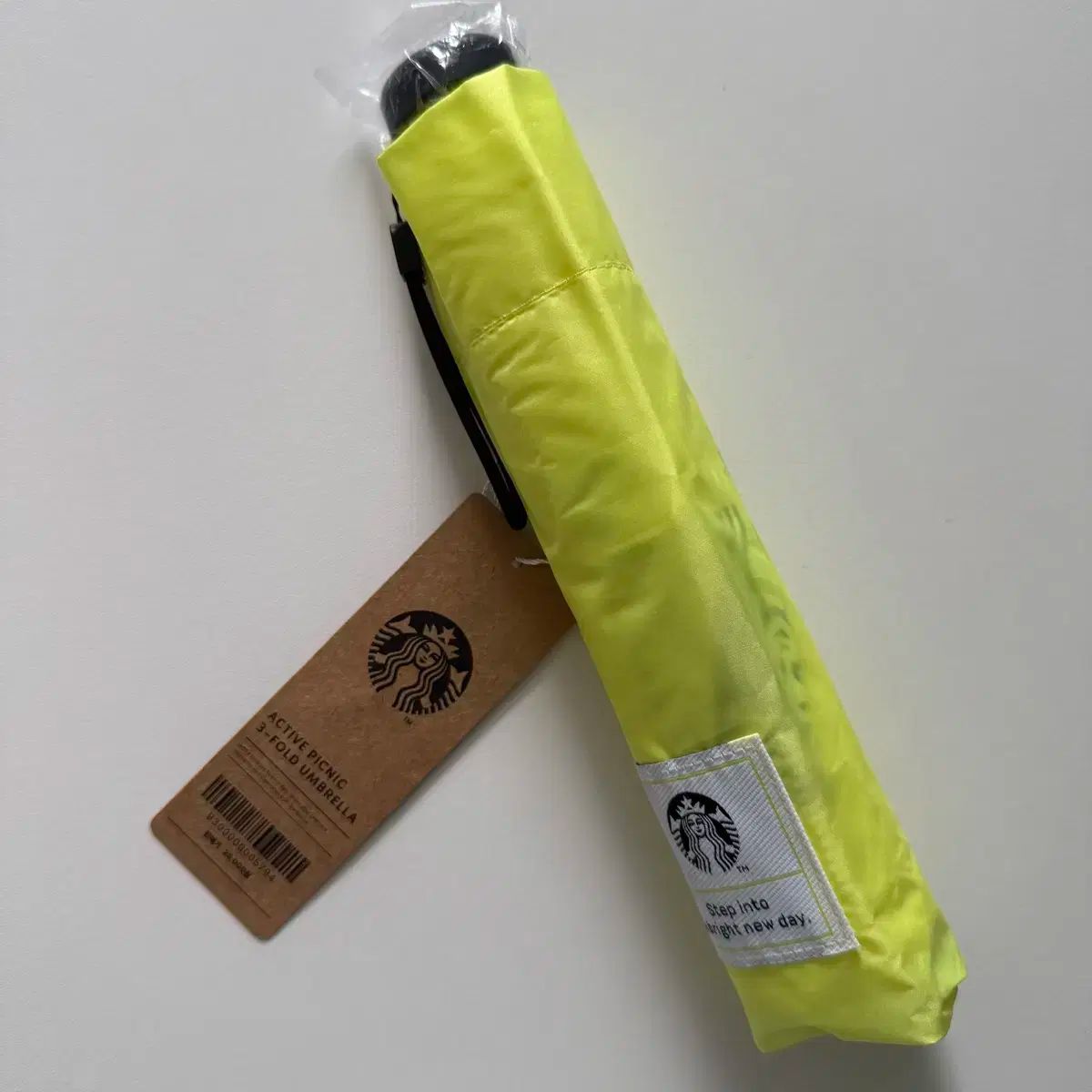 Starbucks(スターバックス) 超軽量 晴雨兼用傘 ネオンカラー