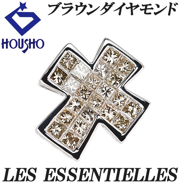 笠原真寿美/レ・エッセンシャル ブラウンダイヤモンド ペンダント  