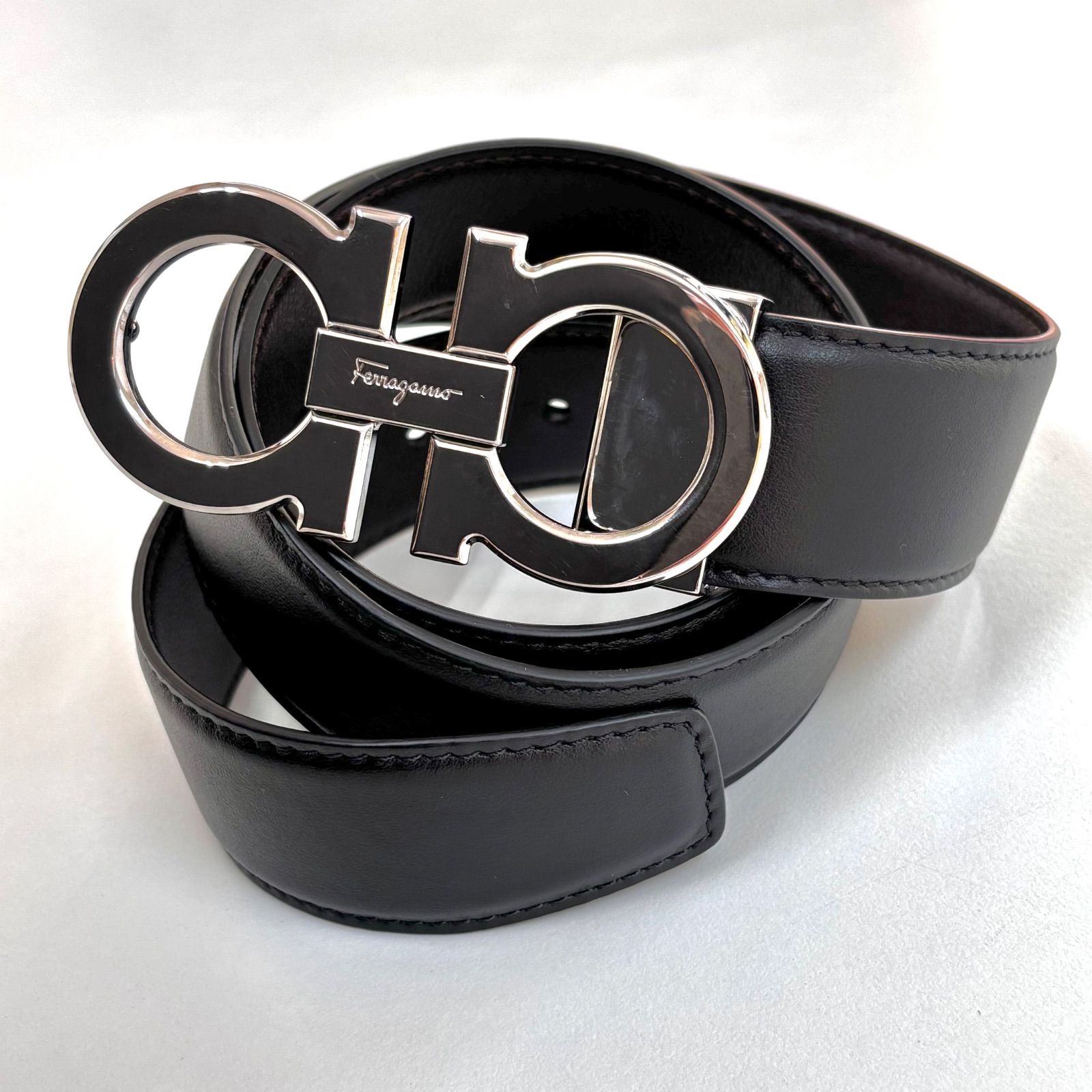 美品⭐️salvatore Ferragamo】 サルヴァトーレフェラガモ カーフ 
