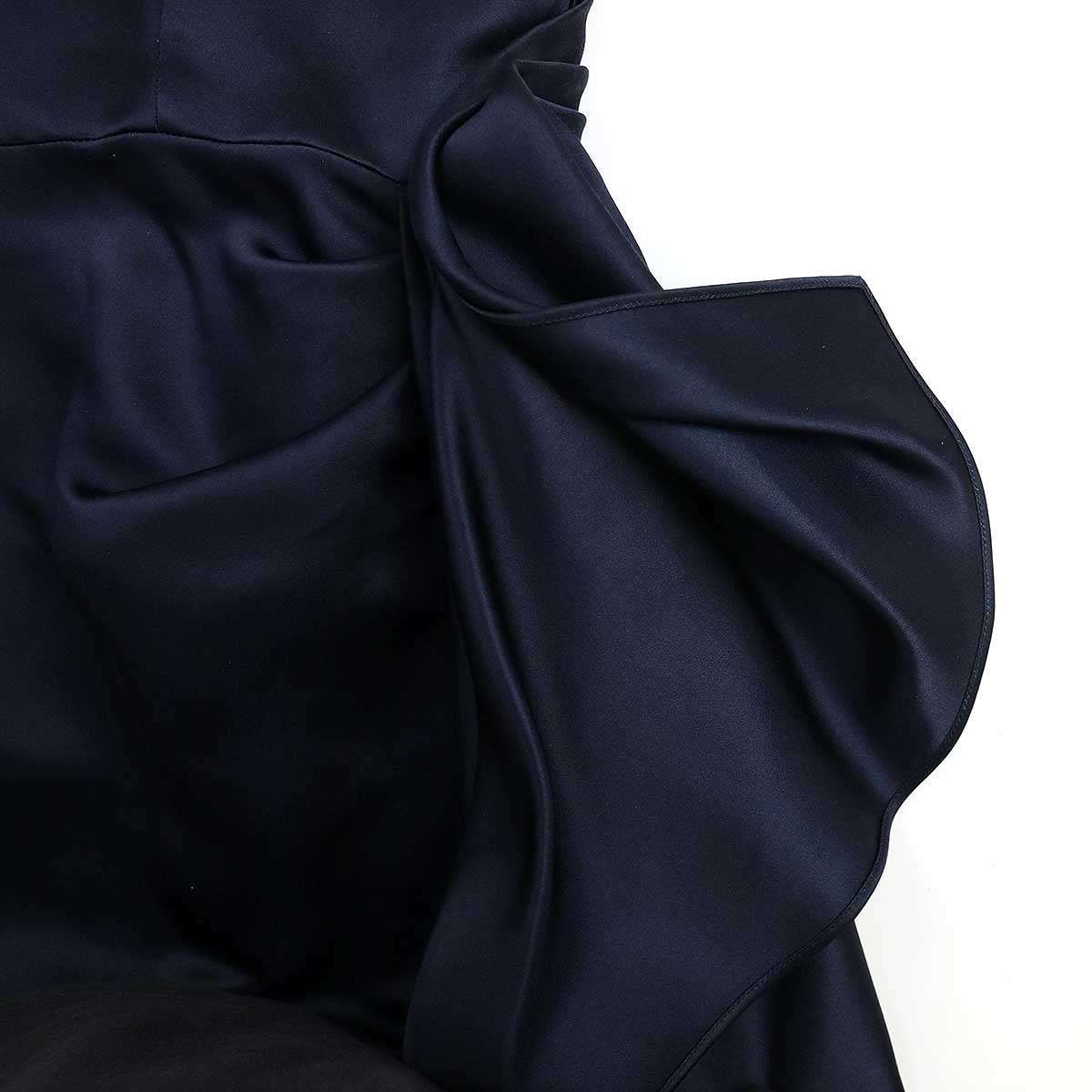 ALEXANDER McQUEEN アレキサンダーマックイーン Draped Silk Cocktail