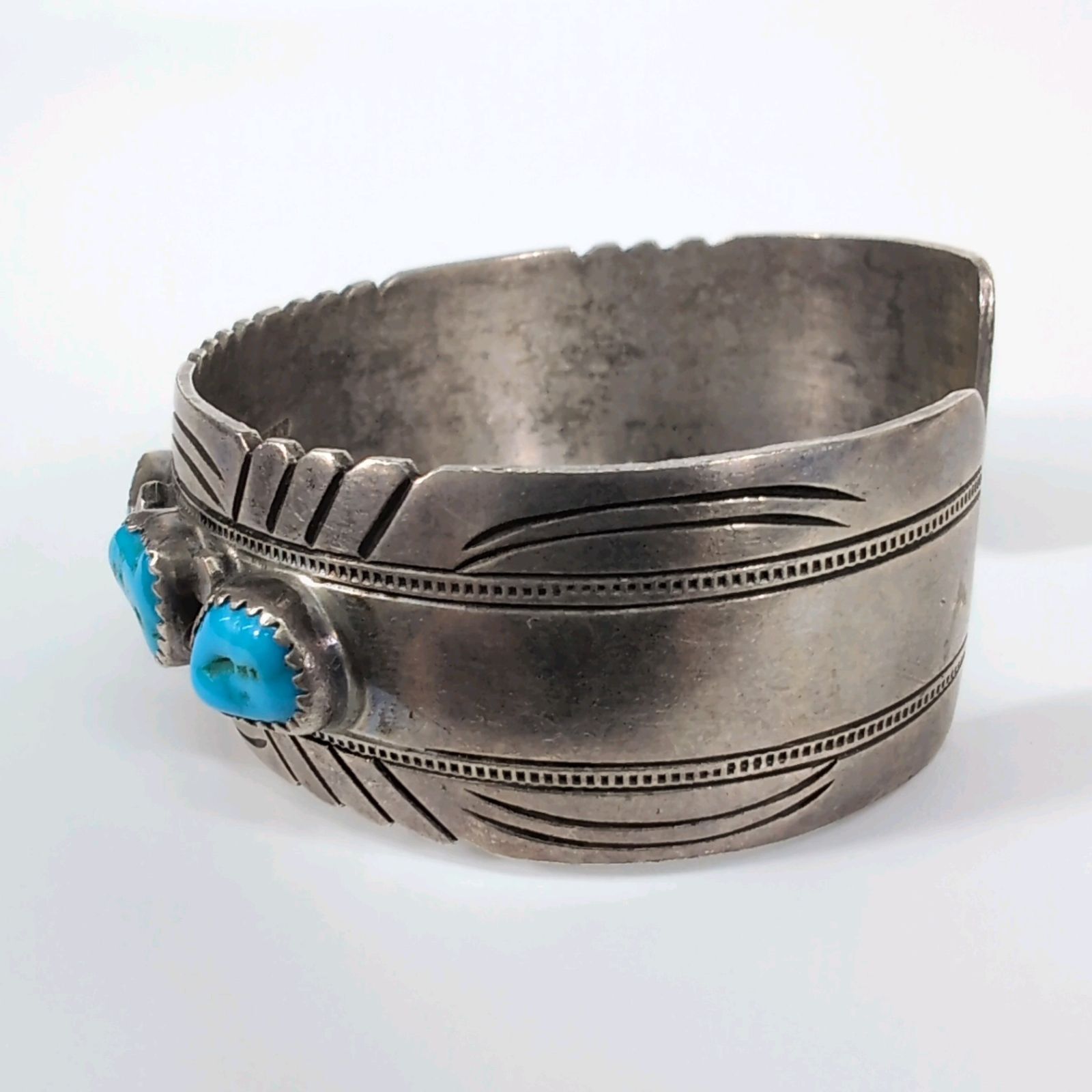 INDIAN JEWELRY/ｲﾝﾃﾞｨｱﾝｼﾞｭｴﾘｰ/7連ﾀｰｺｲｽﾞ/H刻印作家/STARLING