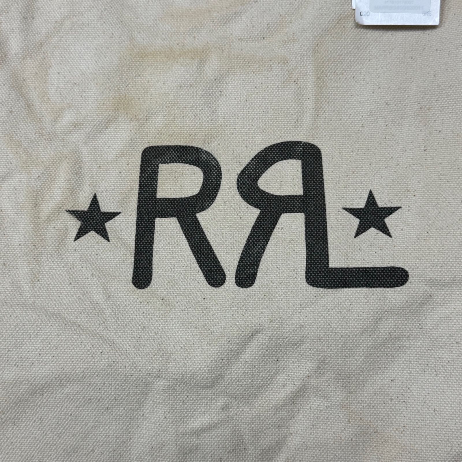 参考上代26800円 未使用品 RRL (Double RL) MARKET TOTE-TOTE