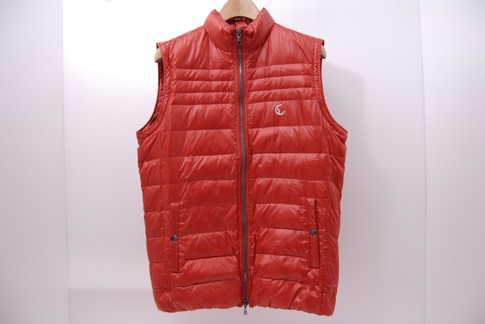 中古 メンズ キャロウェイ Callaway ダウンジャケット L 赤 レッド