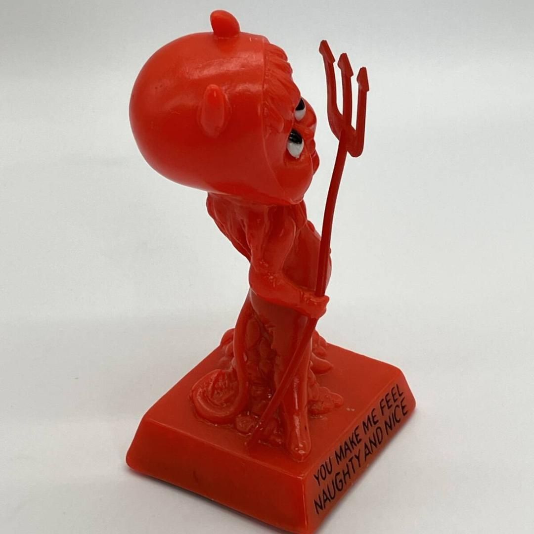 レッドデビル　メッセージ　ビンテージ ドール　1972年　シリースカルプス レッドデビル メッセージ ドール 1972年 シリースカルプス フィギュア