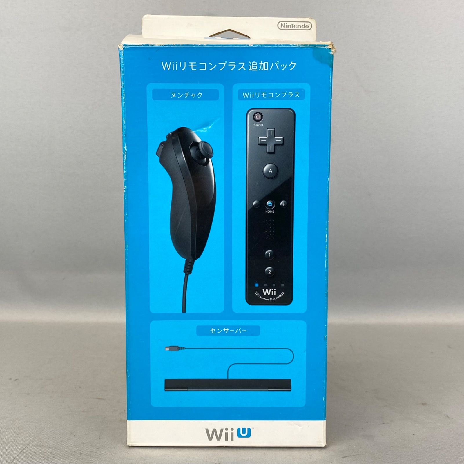 J9BA6 未使用 Nintendo ニンテンドー Wii U Wiiリモコンプラス RVL-036