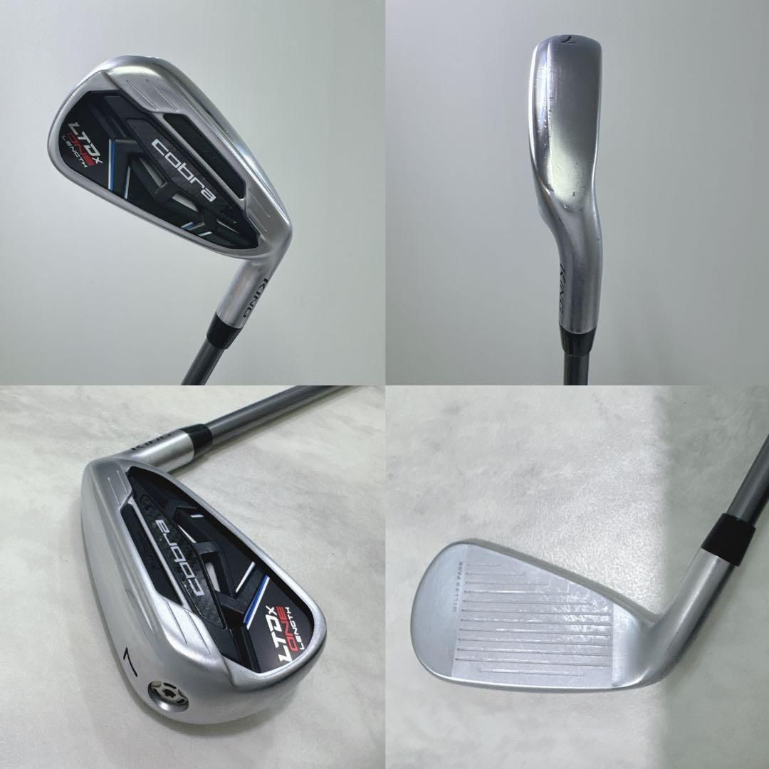 美品 コブラ LTDx 2022 7番単品アイアン カーボンS 右 日本仕様 良品
