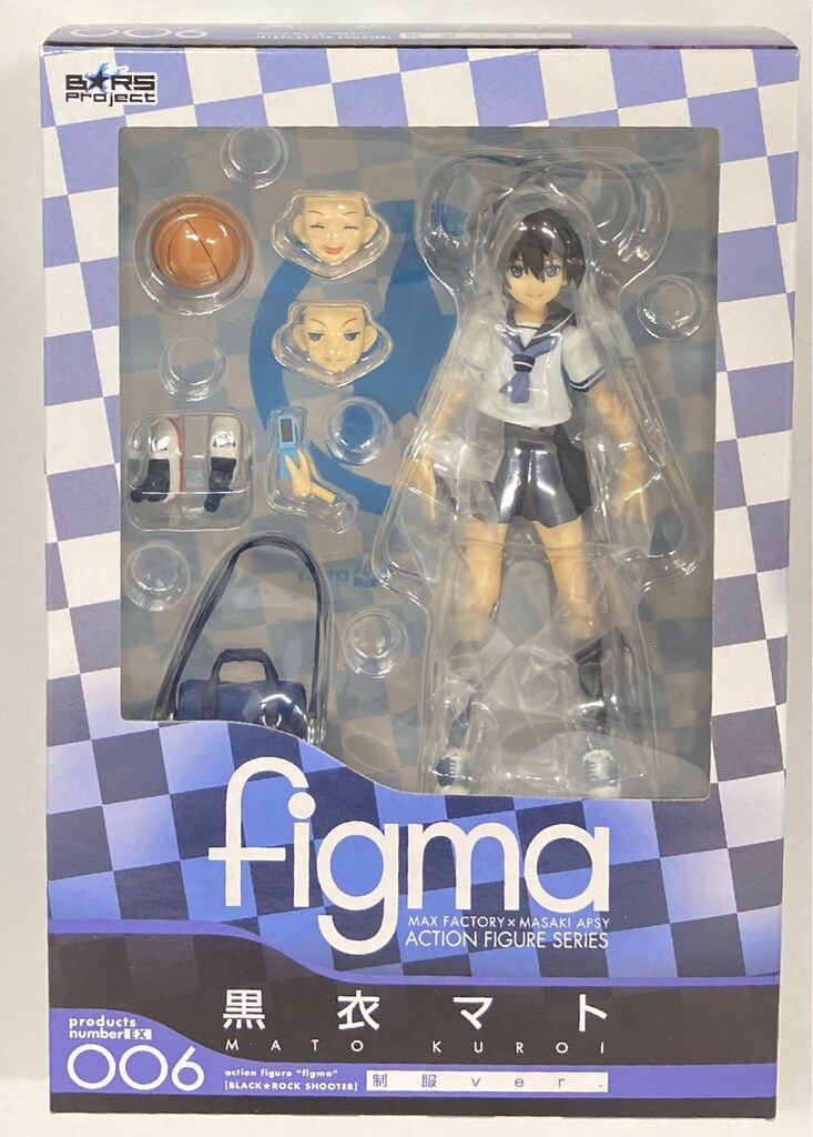MAXFACTORY figma ブラック☆ロックシューター 黒衣マト 制服ver