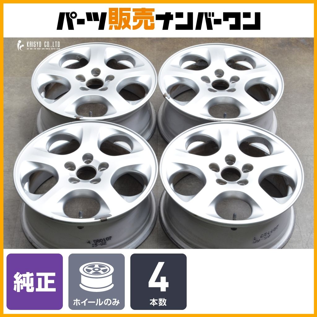 ホイール　j TOYOTA トヨタ ライズG X 純正 中古ホイール 4本 6J 16インチ PCD100 4