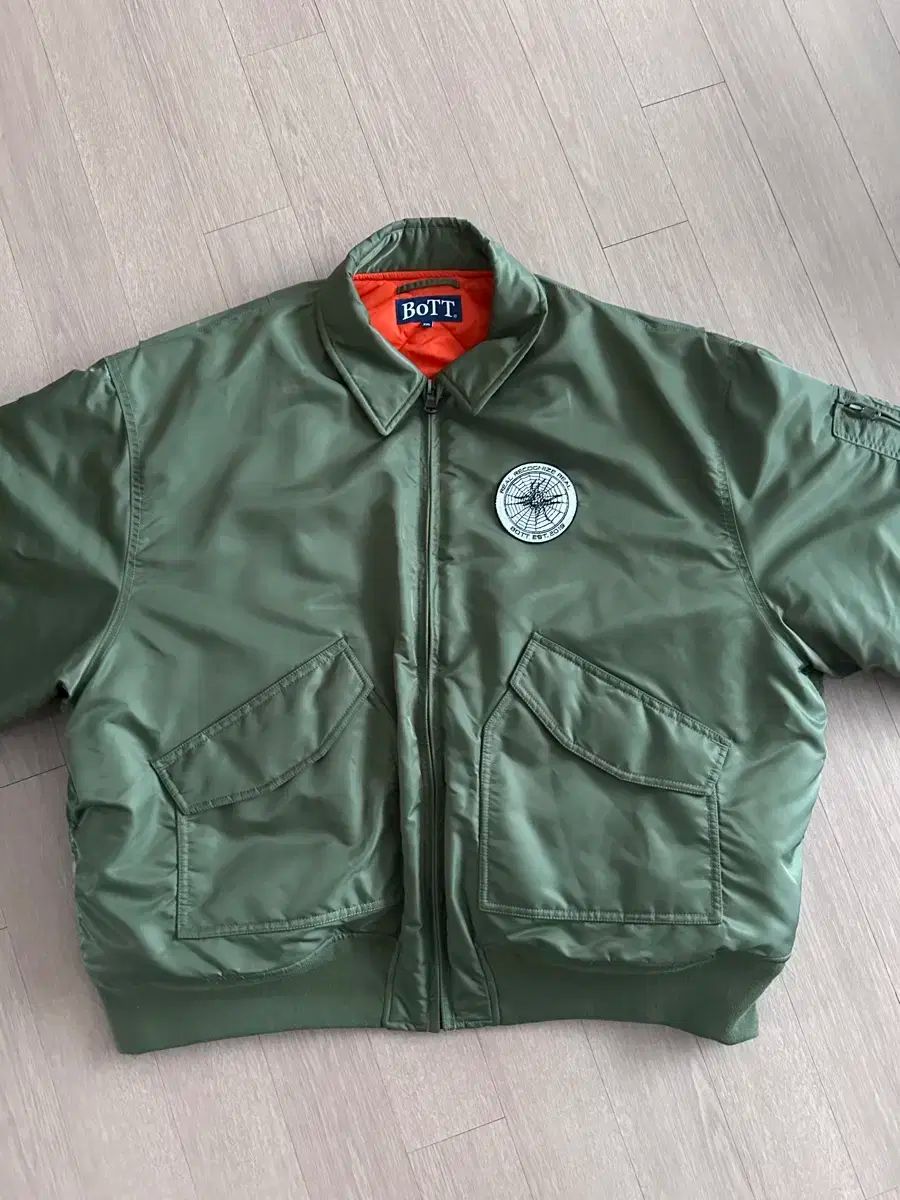 BOTT ナイロン フライト ジャケット XXL