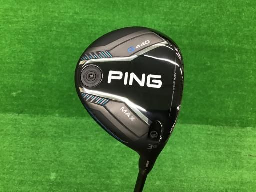 ピン G440 MAX 3W フェアウェイウッド FW 純正特注シャフト フレックスX メンズ 男性用 右利き 右用 Bランク ゴルフクラブ