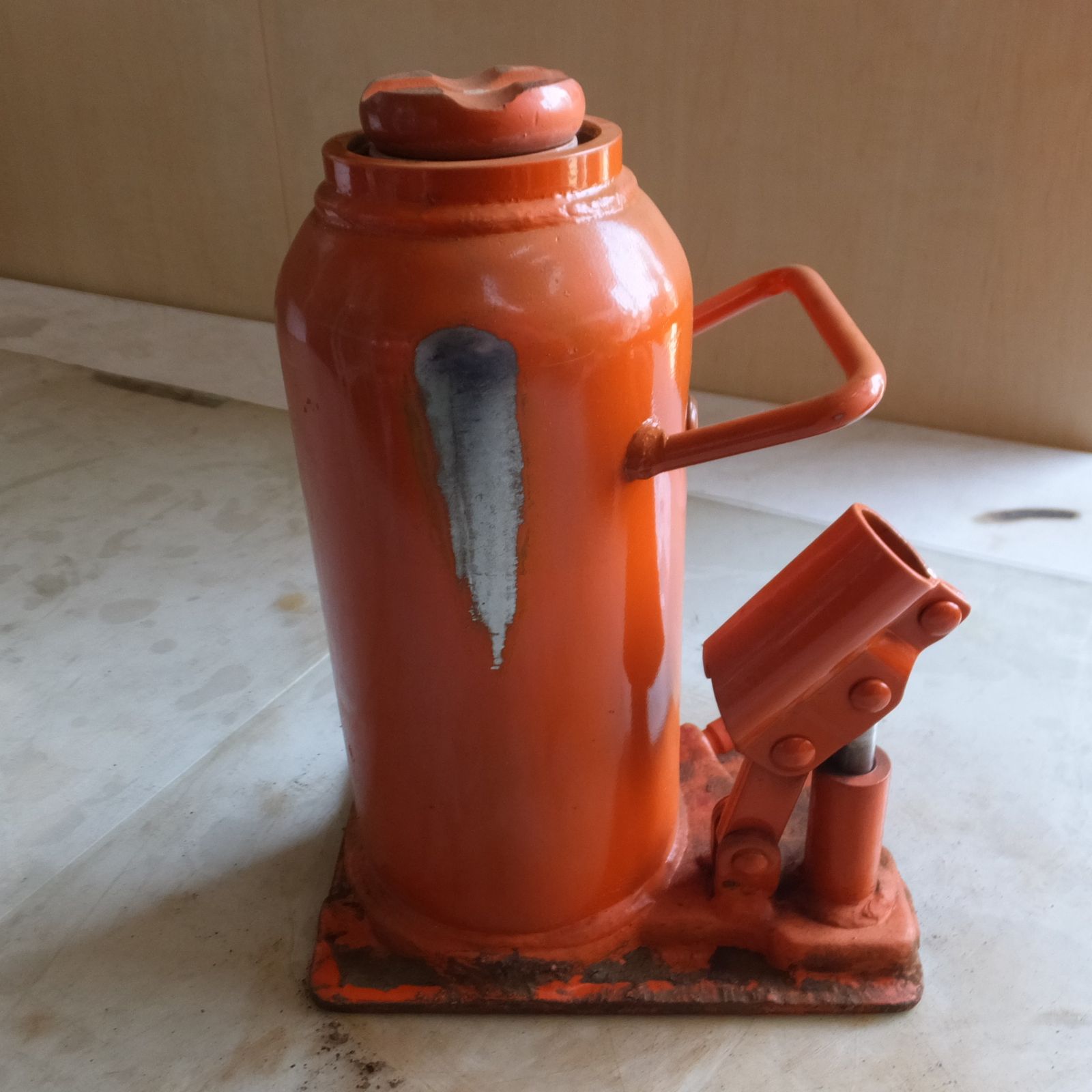 ◆マサダ 油圧ジャッキ MHK-15N 工具 15ton 15トン 15TON 15000kg 油圧式 オイル だるま ダルマ 車載 自動車 点検 整備 MASADA 1 ◆