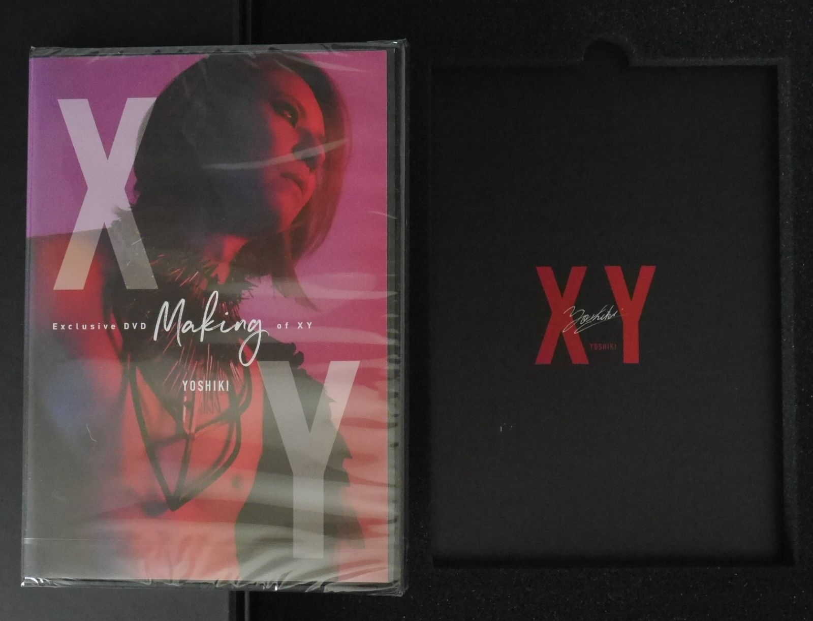 写真集　YOSHIKI写真集　DVD YOSHIKI 限定写真集 XY メイキングDVD（未開封）付き トール