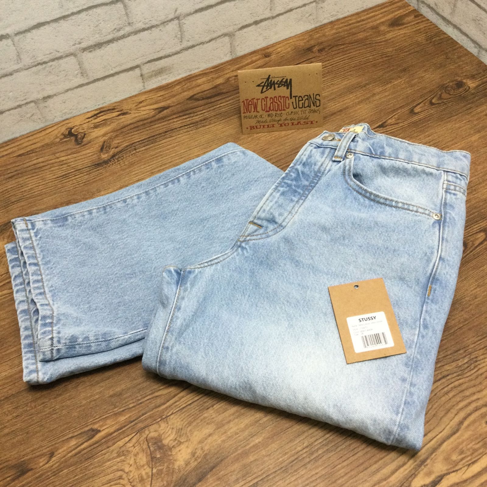 5435 【美品】STUSSY 24AW NEW CLASSIC JEANS デニムパンツ サイズ28 