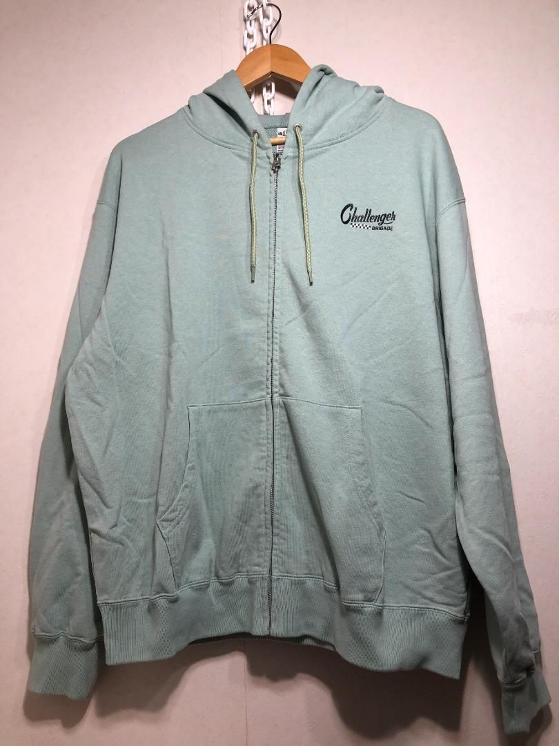 メゾンスペシャル ケミカルオーバーダイ スウェットジップアップ