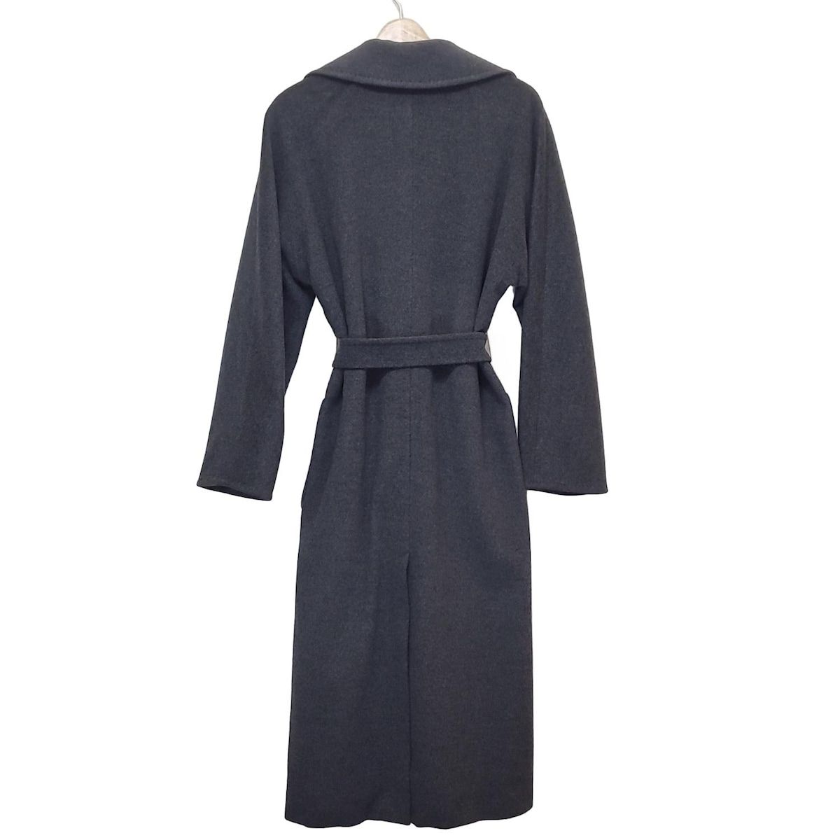 Max Mara マックスマーラ コート サイズJ 42 レディース - ダークグレー 長袖 ロング丈 冬