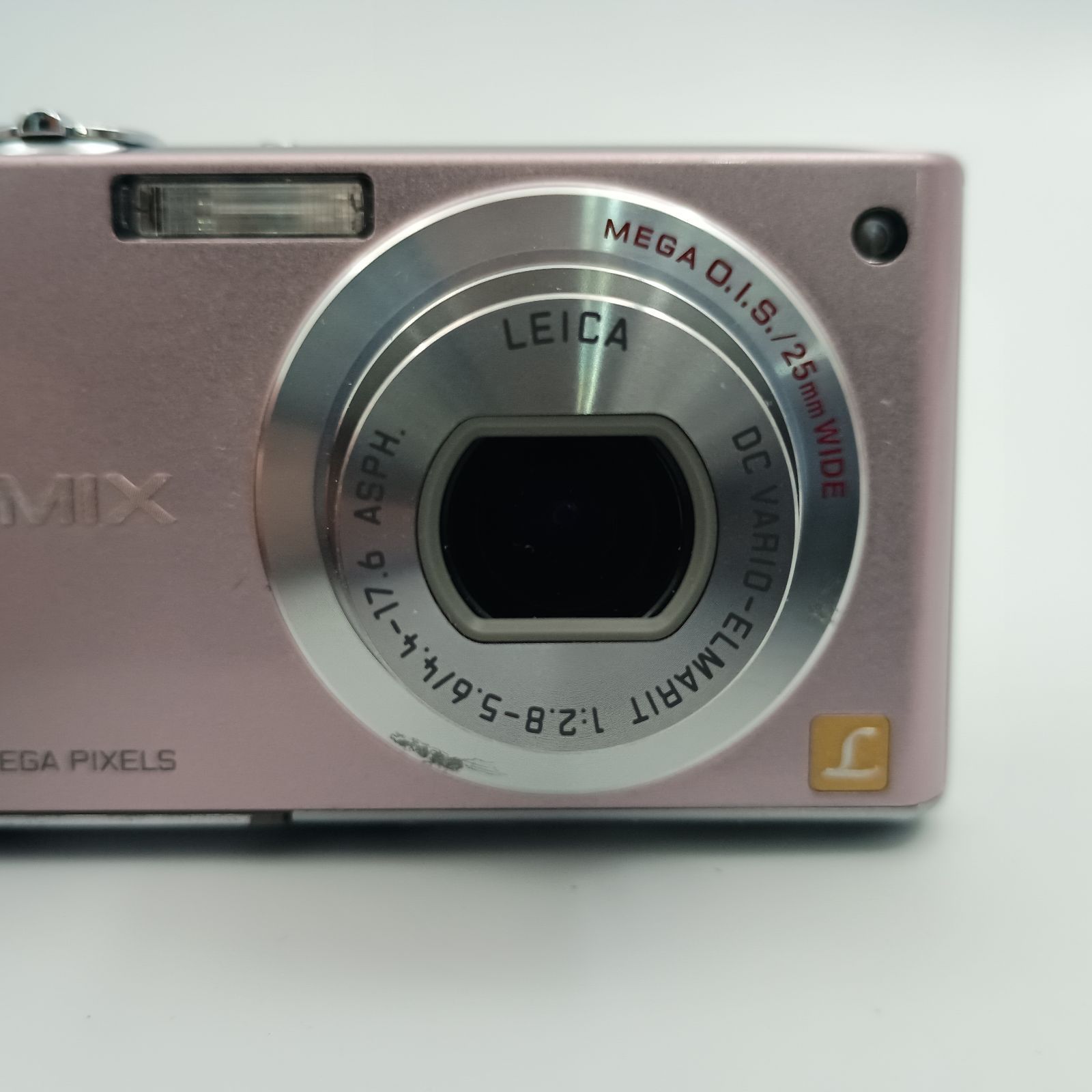 【動作確認済み】パナソニック LUMIX DMC-FX35 デジカメ ピンク 希少品】Panasonic DMC-FX35 ピンク 動作品