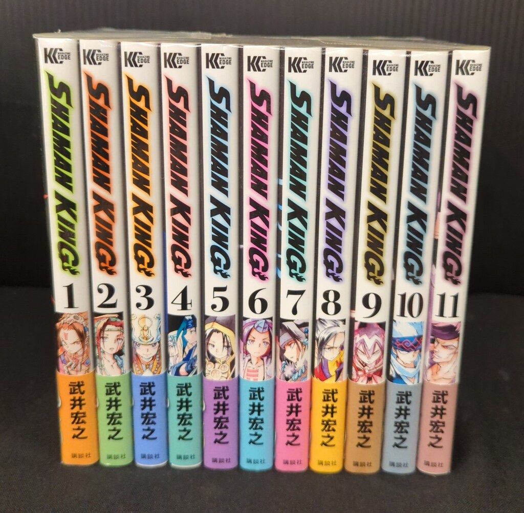 シャーマンキング 新装版 全巻セット 帯付き】シャーマンキング 新装版