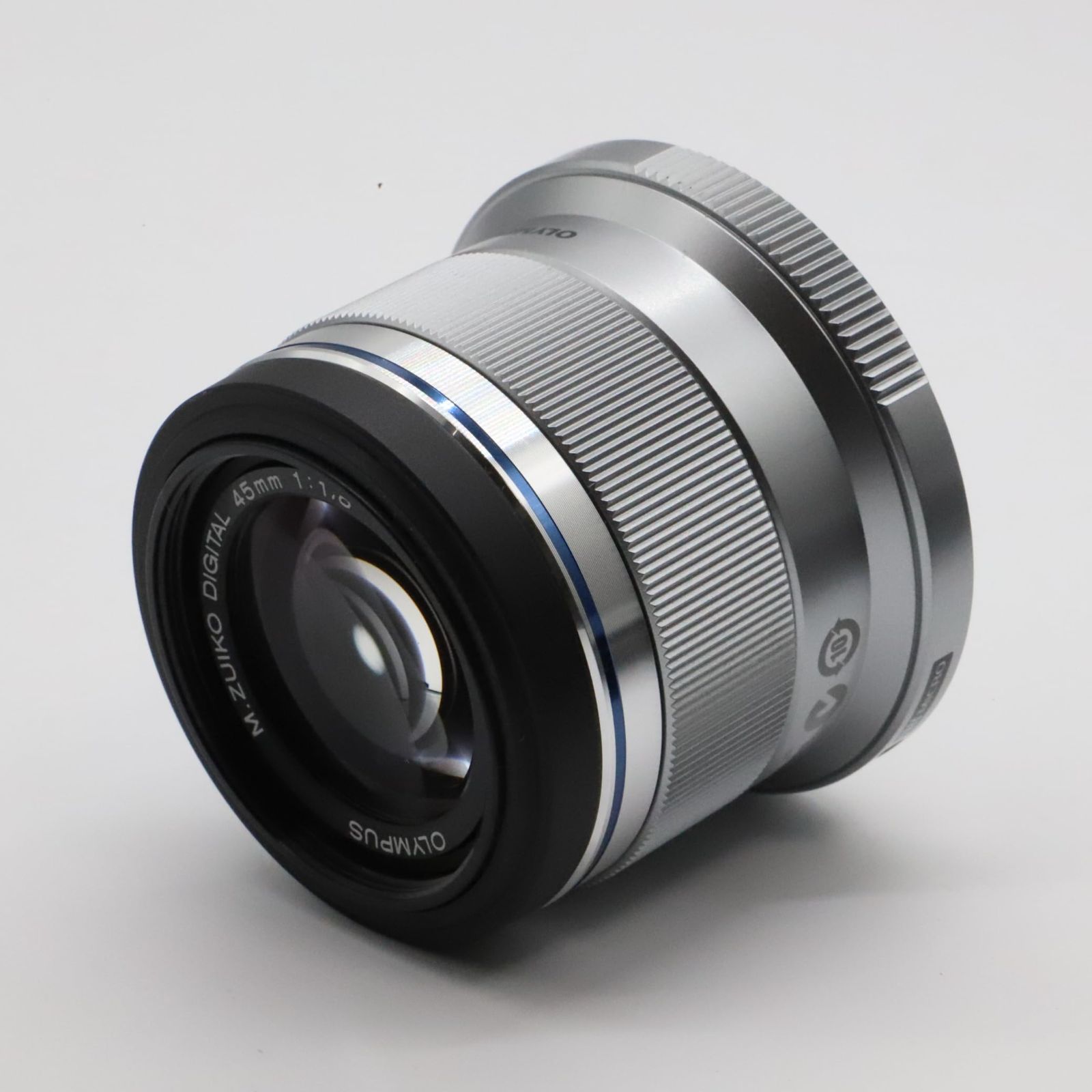 OLYMPUS 単焦点レンズ M.ZUIKO DIGITAL 45mm F1.8 シルバー( 良品
