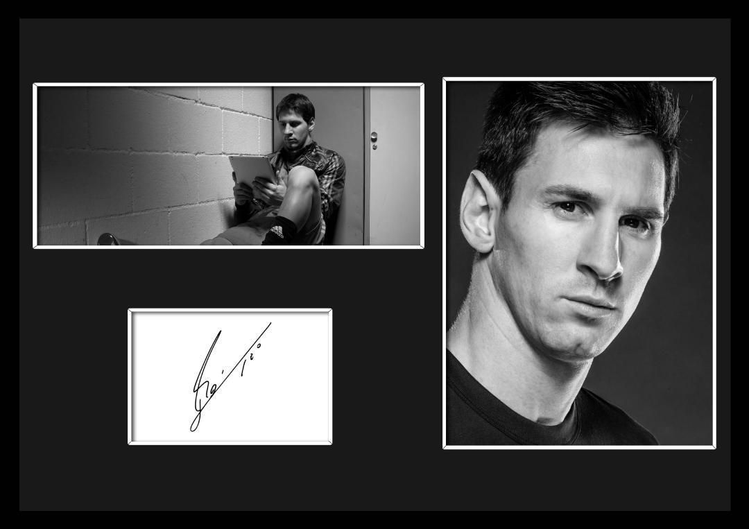 Lionel Messi/リオネル・メッシ/サインプリント&証明書付き