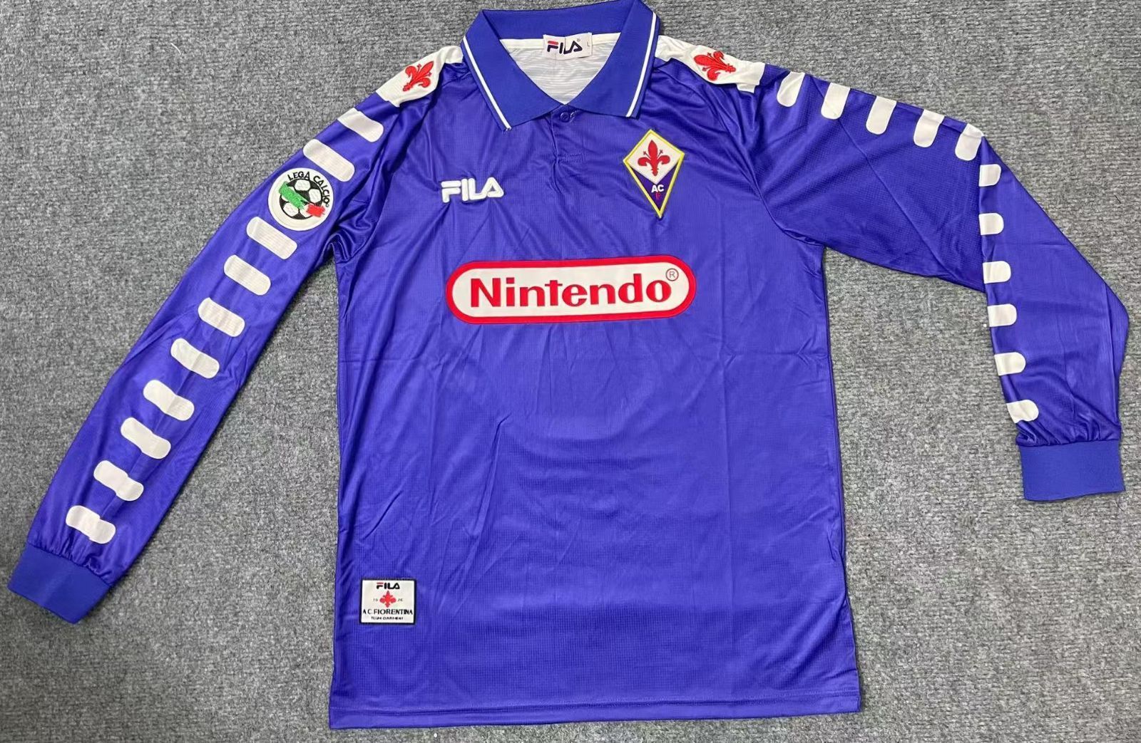 ACFフィオレンティーナ 長袖ジャージ セリエA 1997-98 BATISTUTA 