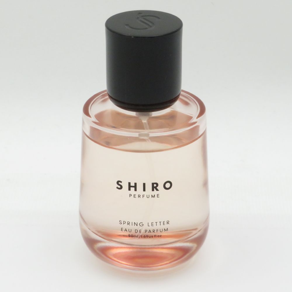 美品 shiro シロ スプリング レター 香水 50ml 残量多 オード